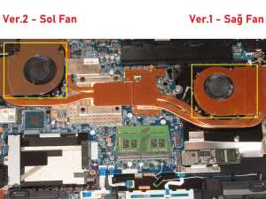 Gigabyte Aorus 7 (Intel 10th Gen) Notebook Fan / Ver.2 (Sol Fan)