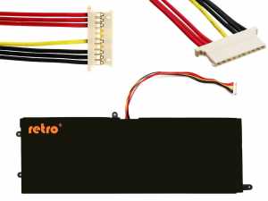 TechnoPc Genius TI15S5 Notebook Bataryas� - Pili / RETRO - Adaptasyonlu