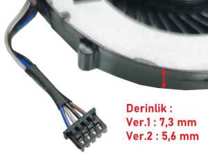 Hp EliteBook 745 G3 Notebook Fan / Ver.2