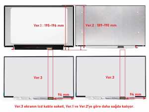 Acer Aspire SF314-510 Notebook Lcd Ekran - Panel / Ver.3