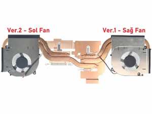 6-31-NP5K2-102 Uyumlu Notebook Fan / Ver.2 (Sol Fan)