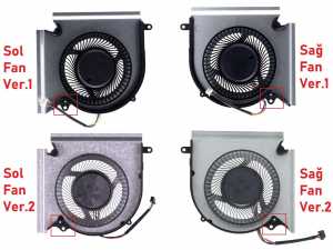 MSI GP66 Leopard Notebook Fan / Sa� Fan - Ver.1
