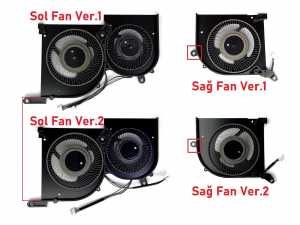 MSI WS66 Notebook Fan / Sol Fan - Ver.2