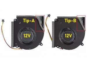 Asus G713Q Notebook Fan / Sol Fan - Ver.2 - 12V - Tip-A