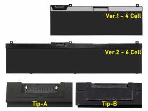 Dell 5TF10, 05TF10 Notebook Bataryas� - Pili / RETRO - Ver.1 - 4 Cell - Tip-A