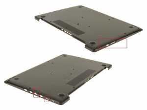 Dell Inspiron 3585 Notebook Kasa Alt / Siyah - Ver.2
