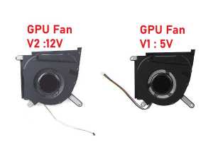 Asus FX517Z Notebook Fan / GPU Fan - Ver.2 - 12V