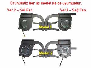 Hp M45823-001 Uyumlu Notebook Fan / Ver.1 (Sa� Fan)