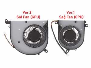 MSI Summit B15 A11 Notebook Fan / Ver.1 - Sa� Fan (CPU)