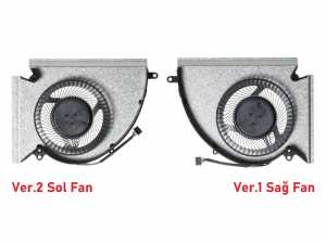 MSI GE77HX 12U Raider Notebook Fan / Ver.1 (Sa� Fan)