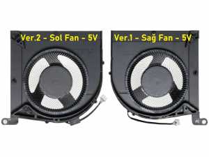 Lenovo LOQ 16IRH8 Notebook Fan / Ver.2 (Sol Fan) 5V