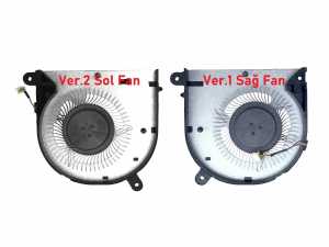 Lenovo IdeaPad Yoga 720-15IKB Notebook Fan / Ver.2 (Sol Fan)