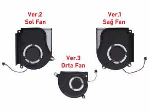 Asus G614F Notebook Fan / Ver.3 (Orta Fan)