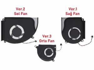 Asus G834J Notebook Fan / Ver.2 (Sol Fan)