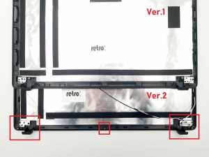 Asus P550L, P550La, P550Lav, P550Lc, P550Ld, P550Ldv, P550Ln Notebook Lcd Cover / Siyah - Ver.1
