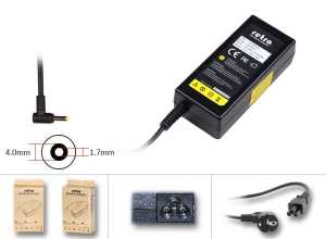 4x1.7 mm (4x1.75 mm) 40W 45W 65W Notebook Adapt�r - �arj Cihaz� / RETRO