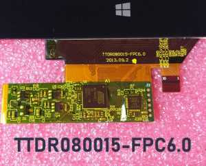 Toshiba Dynabook Encore WT8-A Tablet Dokunmatik Panel / Siyah - Ver.1
