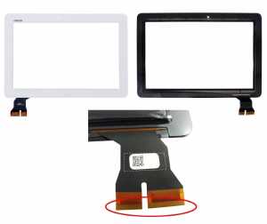 Asus Transformer Pad TF103CX Tablet Dokunmatik Panel / Beyaz - Ver.2